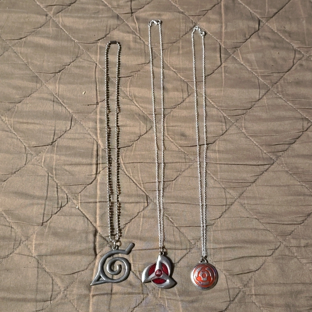 Naruto necklace set